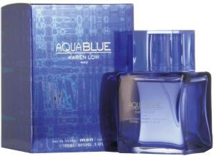 Aqua blue Cologne - Click Image to Close